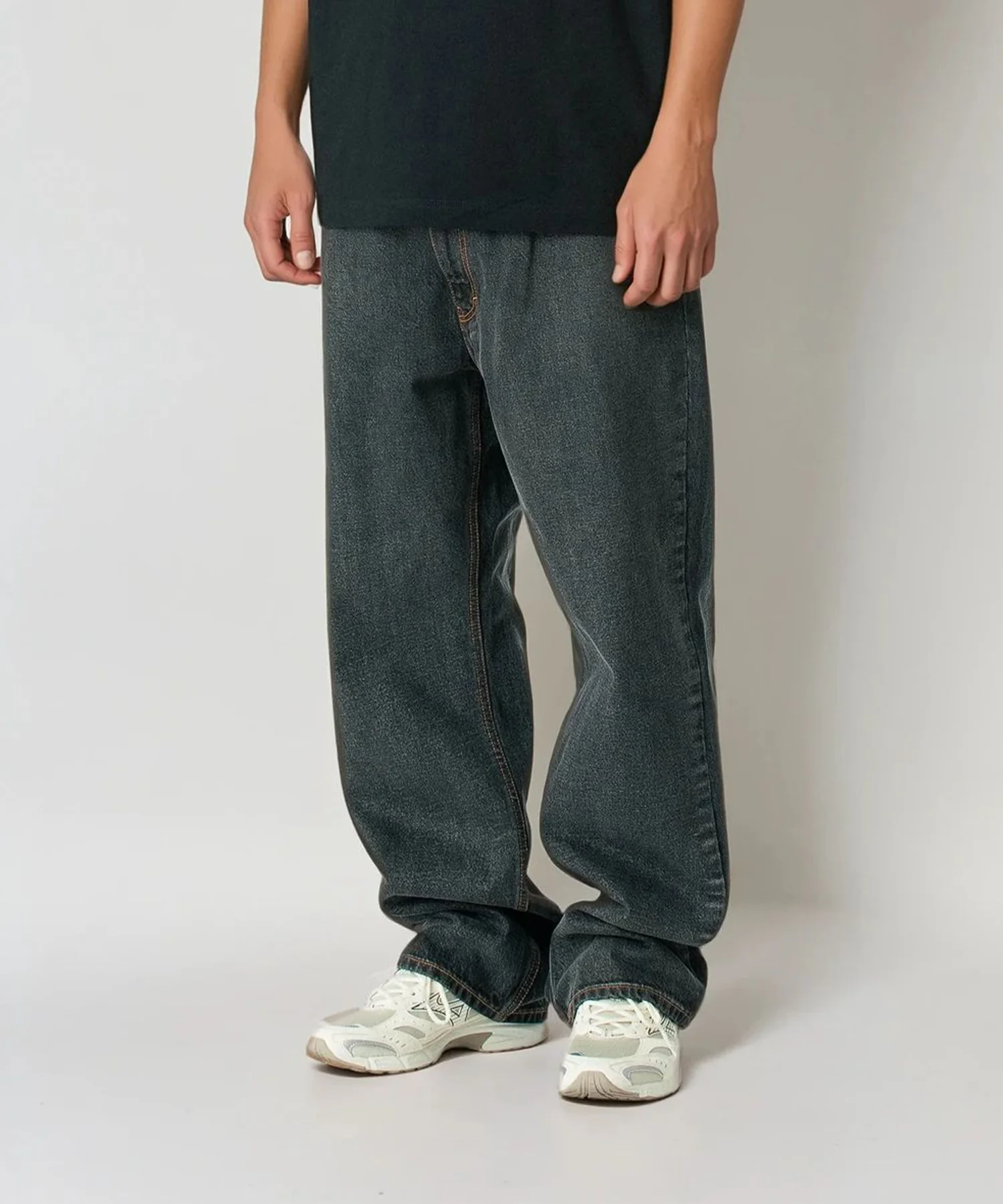 LA STITCHED DENIM PANTS - Image 9