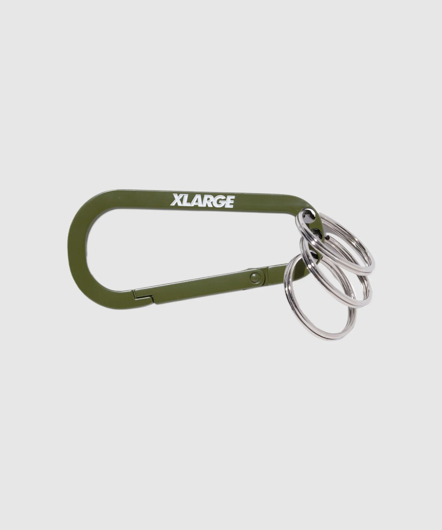 SLANTED LOGO KEYRING CARABINER - Image 3