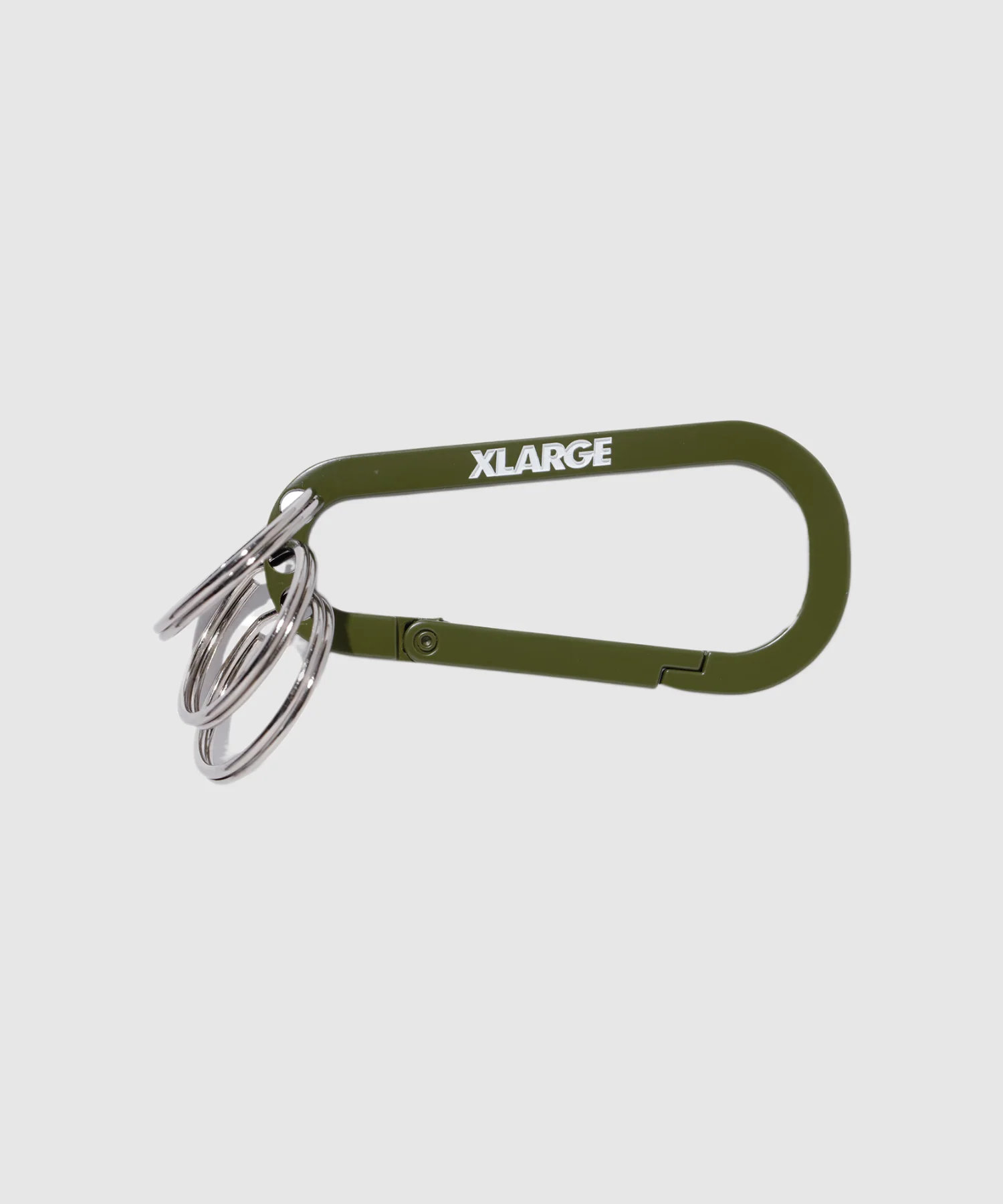 SLANTED LOGO KEYRING CARABINER - Image 4
